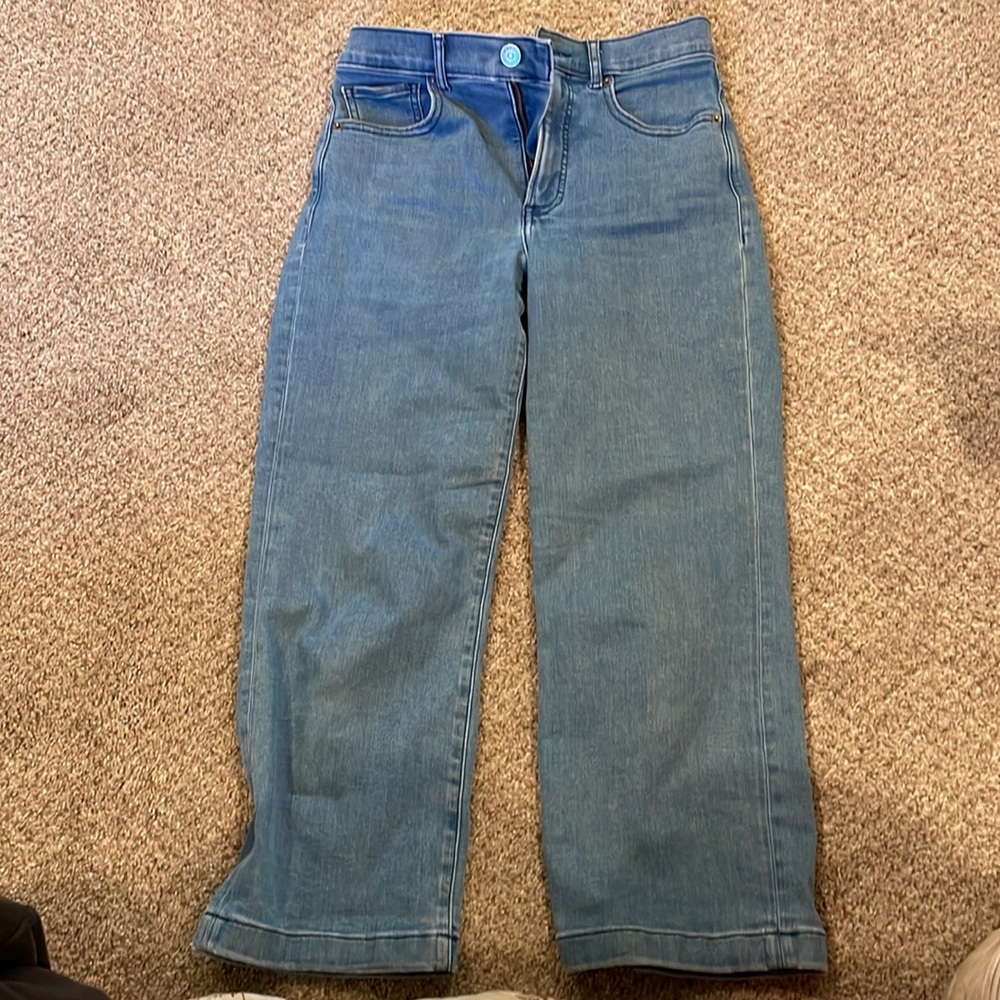 CROPPED WIDE LEG EXPRESS JEANS